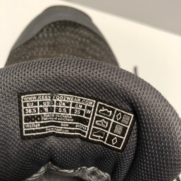 Keen Terradora II Waterproof Grey Hiking Shoe Size 8 - Picture 8 of 8